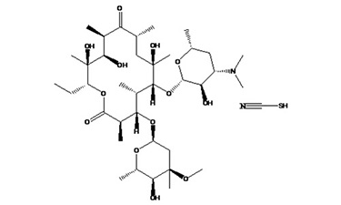硫氰酸紅霉素